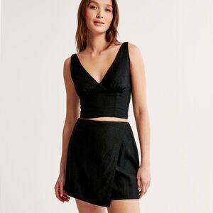 Abercrombie Linen Skort